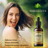 Licorice Root Extract - Glycyrrhiza Glabra - Organic Herbal Supplement for Digestion Restore Respiratory Health Fatigue & Immunity Support Vegan Gluten Free Liquid Tincture 4Fl Oz