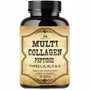 Harness the power of Type I, II, III, V, and X hydrolyzed collagen from grass-fed bovine, chicken, eggshell, and marine sources with Vitamin C. Our multi-collagen blend capsules support stronger bones, nails, hair, vibrant skin, joint flexibility, and overall vitality. Non-GMO, gluten-free, and dairy-free. Made in the USA