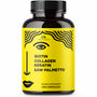 Enhanced Biotin Formula with Collagen, Keratin & Saw Palmetto - 10000 mcg Hair Skin Nails Supplement for Men and Women, 120 Capsules