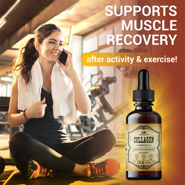 Hydrolyzed Collagen Fish Complex + C Liquid Collagen Supplement Marine Collagen Hydrolyzed Collagen Vitamin C  Helps Support Joint Hair Skin