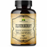 Elderberry Capsules for Immune Support – Herbal Supplement 500mg 100 Capsules