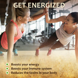 Get energized with elderberry capsules for immune support, boost energy and immune system, reduce toxins.