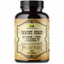 Quinine immune supplement bottle featuring herbal capsule formula with Vitamin D3 and Zinc for immune support.