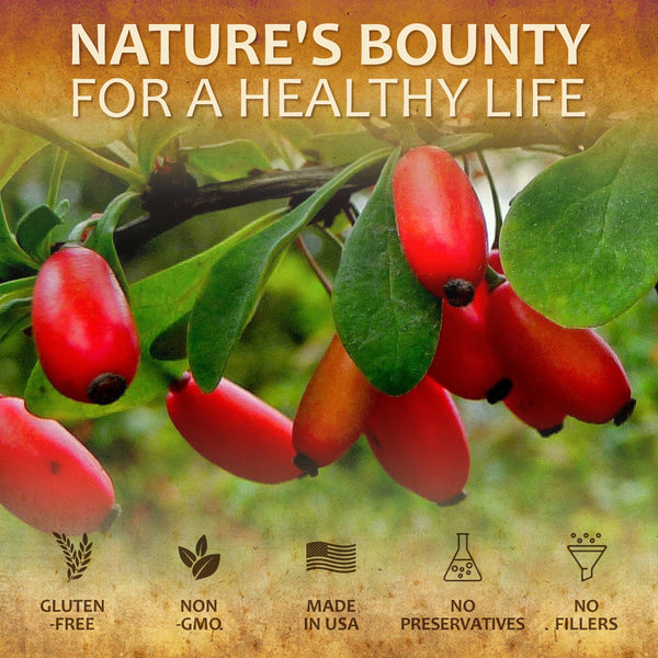 Berberine Supplement  100 Capsules Berberine HCL Dietary Supplement for Men and Women  Ideal for Immune Support, Heart, Cholesterol Levels