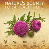Liver Detox Milk Thistle Cleanse and Detox Supplement for Liver Support - Immune System Boost and Skin Health - 100Caps