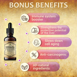 Echinacea Extract 4oz Liquid Drops - Antioxidant Rich Formula for Immune Function Support - Non-GMO, Alcohol-Free & Gluten-Free
